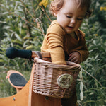 Load image into Gallery viewer, TINY TOT PLUS Bamboo Trike/Balance Bike & Basket - Kinderfeets NZ