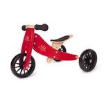Load image into Gallery viewer, TINY TOT Cherry Red Trike/Balance Bike & Basket - Kinderfeets NZ