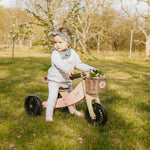 Load image into Gallery viewer, TINY TOT PLUS Rose Trike/Balance Bike & Basket - Kinderfeets NZ