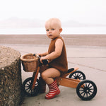 Load image into Gallery viewer, TINY TOT Bamboo Trike/Balance Bike, Helmet & Basket - Kinderfeets NZ