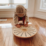 Load image into Gallery viewer, Bamboo Balance Disc - Kinderfeets NZ
