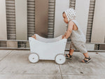 Load image into Gallery viewer, Toy Box & Walker - White/Bamboo - Kinderfeets NZ