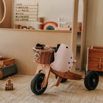 Load image into Gallery viewer, Kinderfeets TINY TOT Trike / Balance Bike 2-in-1 (Bamboo) for toddlers and young children training on a no pedals running bike / tricycle