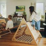 Load image into Gallery viewer, Large Triple Climber Pikler Triangle - Kinderfeets NZ