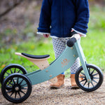 Load image into Gallery viewer, TINY TOT Trike/Balance Bike - Sage Green - Kinderfeets NZ