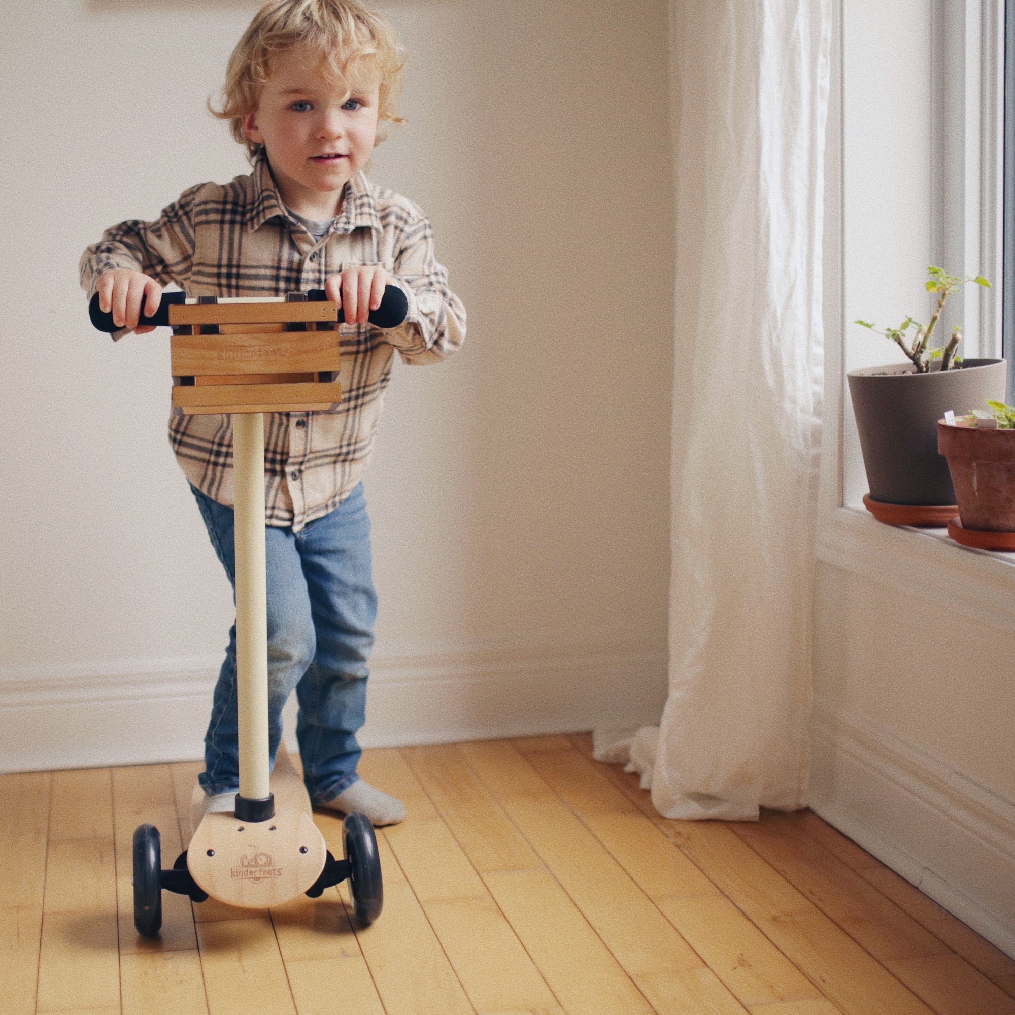 Kinder Scooter Silver Sage - Kinderfeets NZ