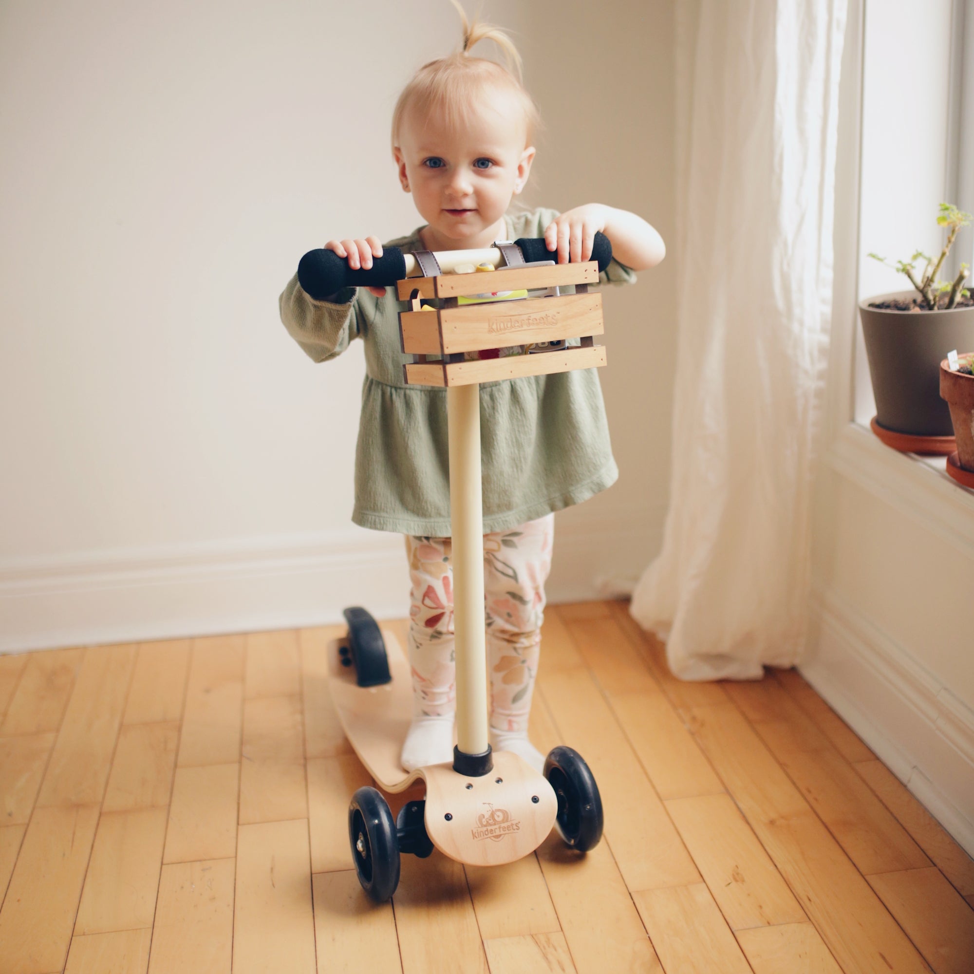 Kinder Scooter Silver Sage - Kinderfeets NZ