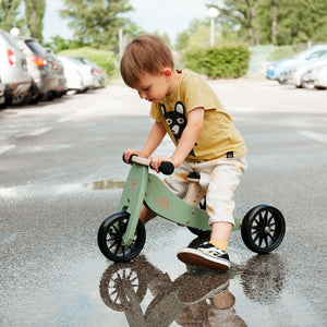 TINY TOT Sage Trike/Balance Bike & Basket - Kinderfeets NZ