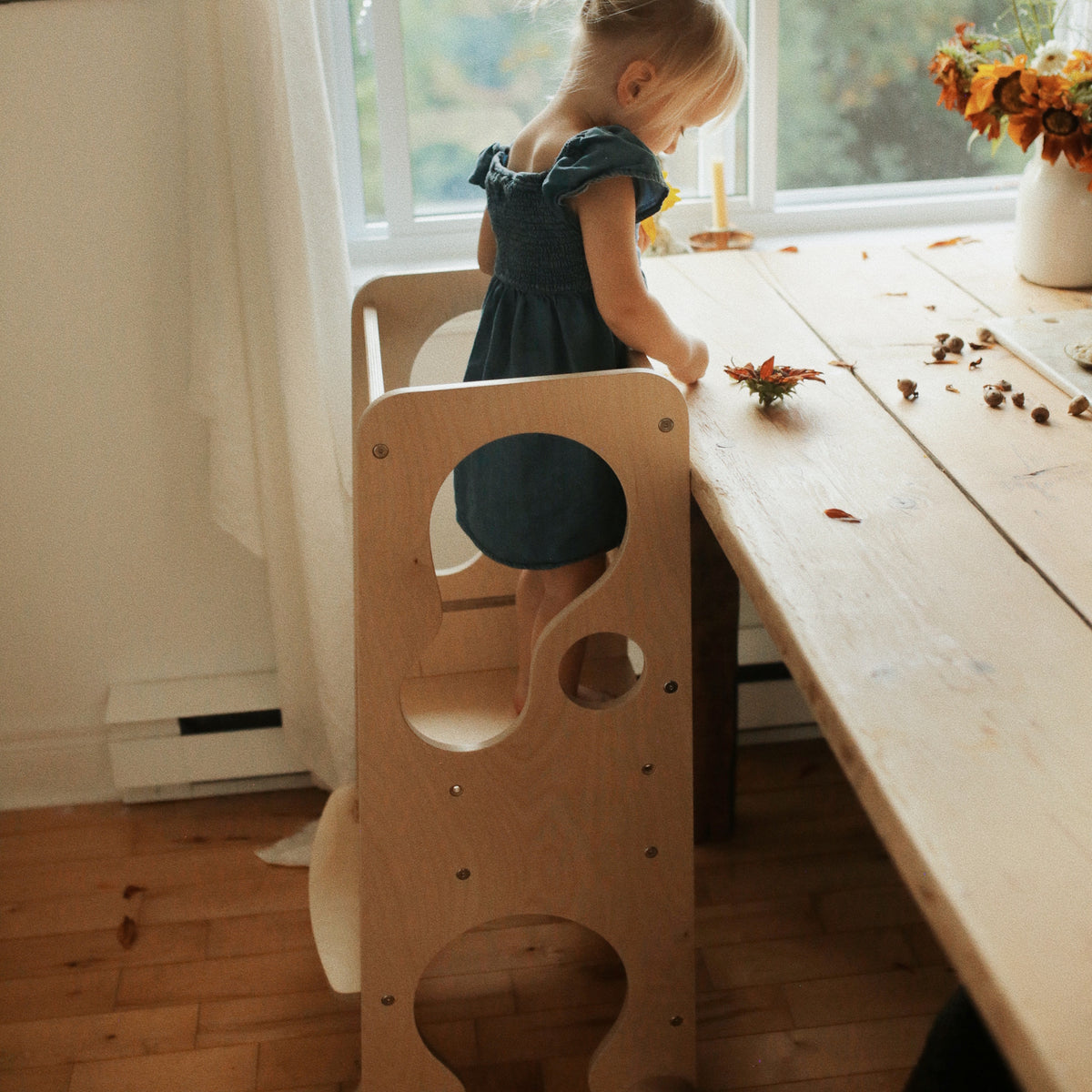 Pikler Learning Tower - Natural