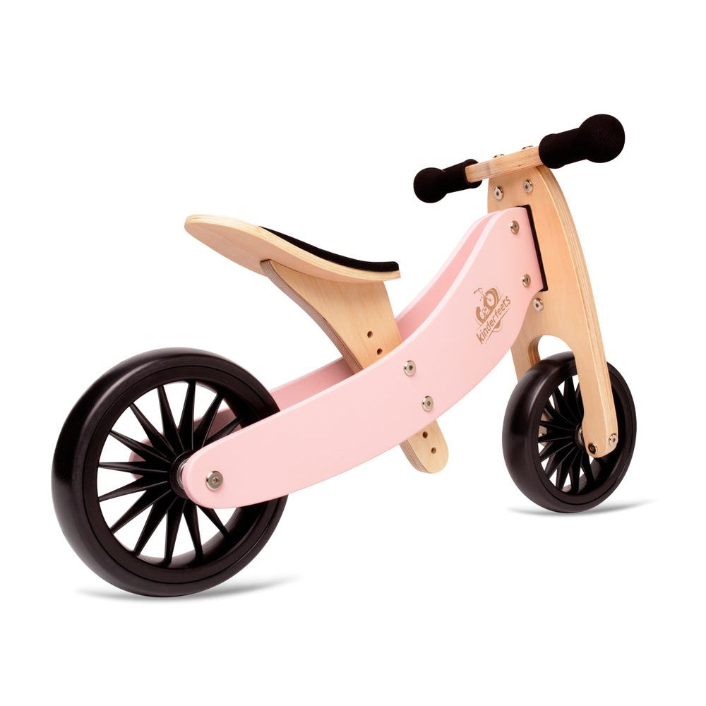 TINY TOT PLUS Rose Trike/Balance Bike & Basket - Kinderfeets NZ