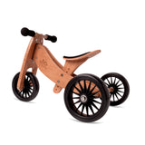 TINY TOT PLUS Trike/Balance Bike - Bamboo (Show pack hidden) - Kinderfeets NZ