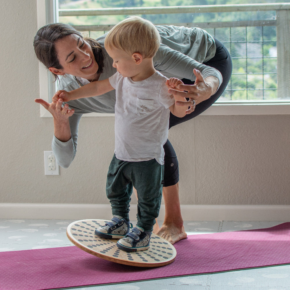 Bamboo Balance Disc - Kinderfeets NZ