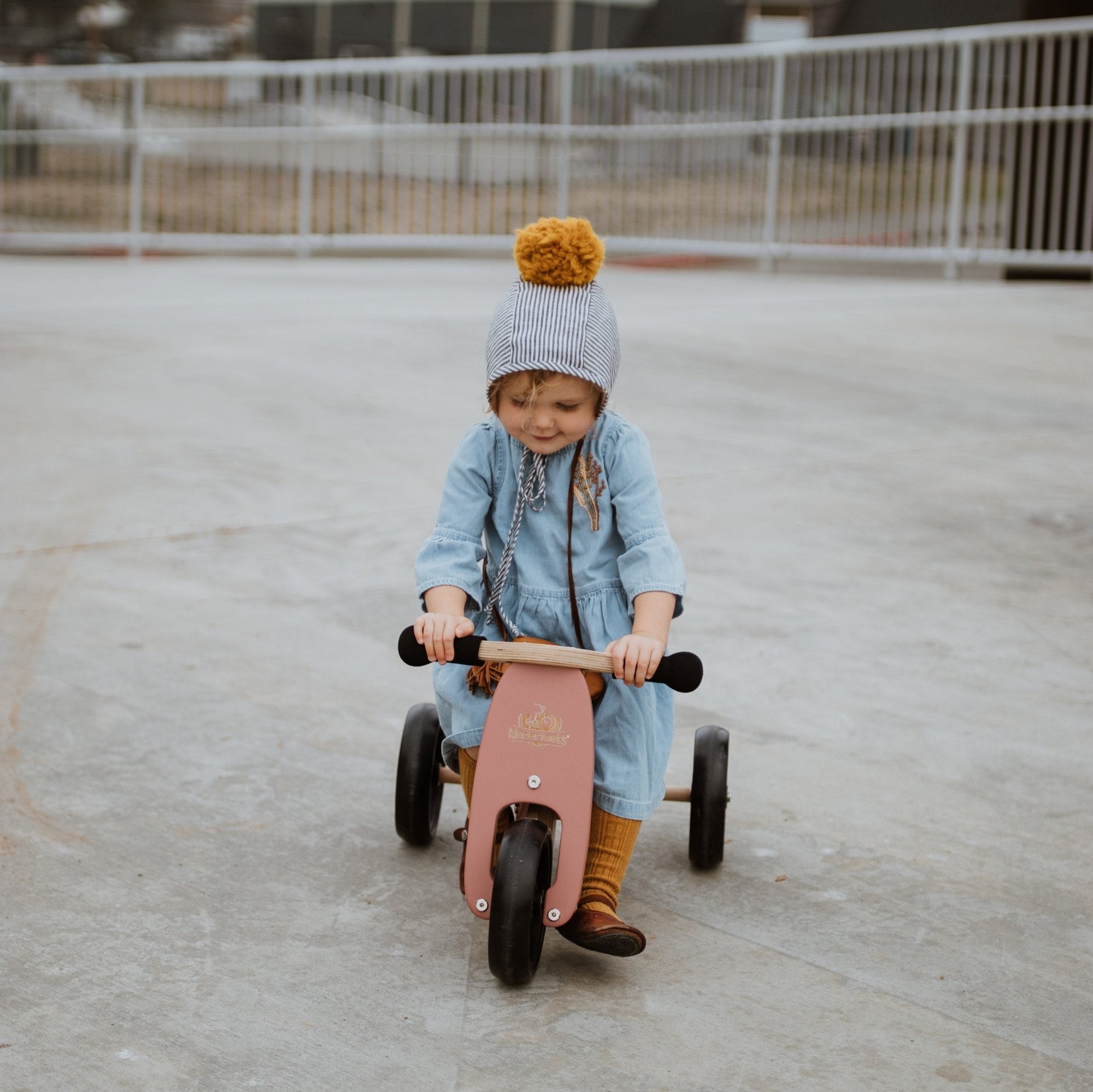 TINY TOT Trike/Balance Bike - Coral - Kinderfeets NZ