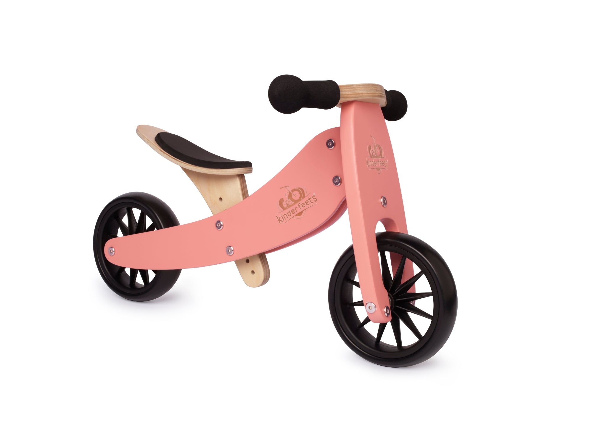 TINY TOT Trike/Balance Bike - Coral - Kinderfeets NZ