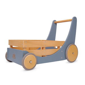 Kinderfeets baby walker - wooden toy box - toybox - toy cart - baby walkers - toddlers - Cargo Walker