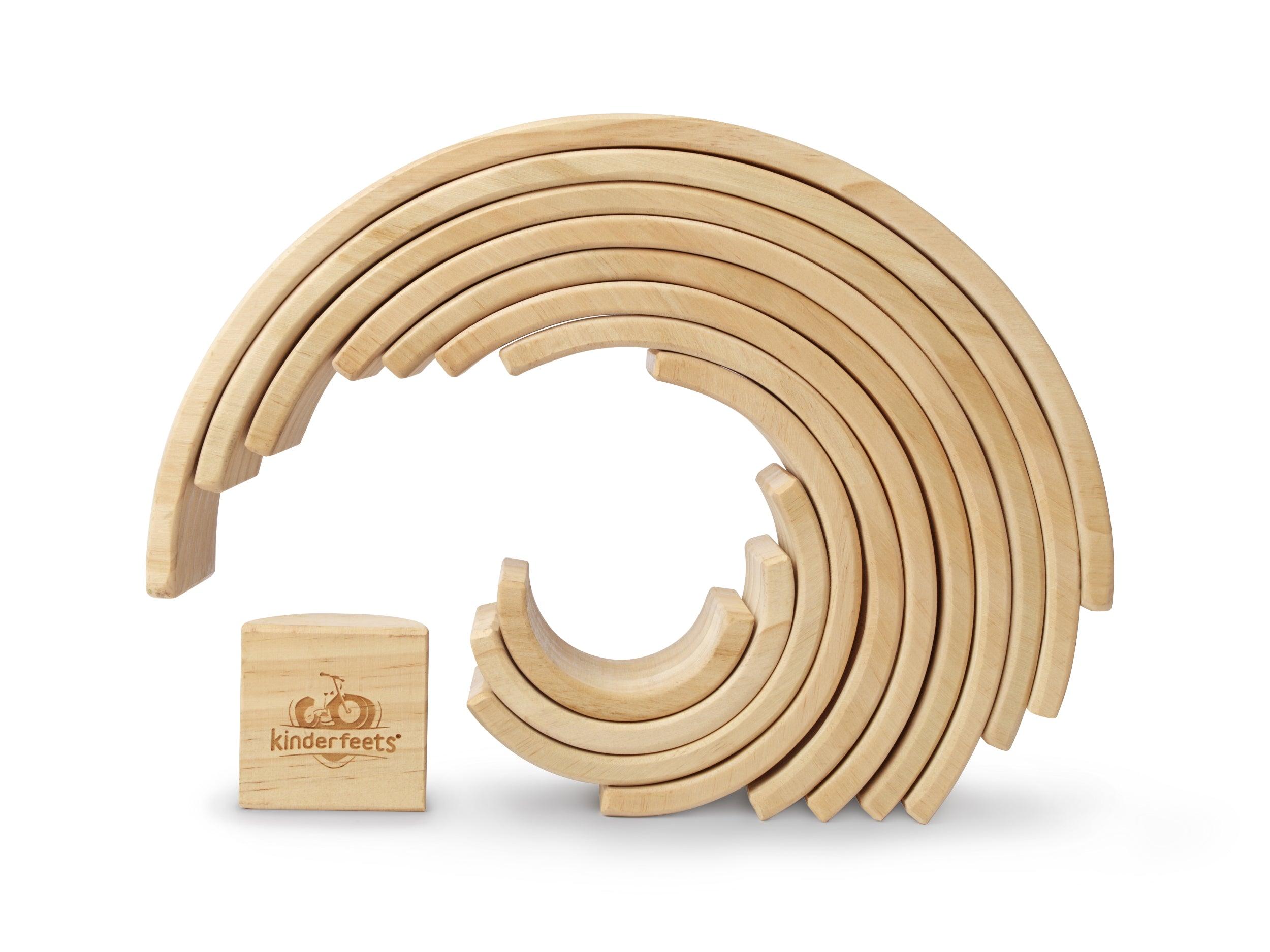 Large Wooden Arches - Natural - Kinderfeets NZ