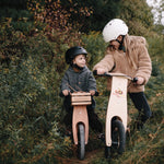 Load image into Gallery viewer, Kinderfeets Toddler Bike Safety Helmet in Matte Silver Sage. Adjustable Fit Dial System and padded chin strap provide additional comfort while an ABS outer shell and EPS liner ensure child safety.
