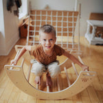 Load image into Gallery viewer, Rocking &amp; Climbing Arch - Pikler - Kinderfeets NZ
