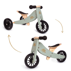 TINY TOT Trike/Balance Bike - Sage Green - Kinderfeets NZ