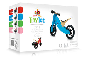 TINY TOT Trike/Balance Bike - Coral - Kinderfeets NZ