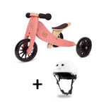 Load image into Gallery viewer, TINY TOT Coral Trike/Balance Bike &amp; Toddler Bike Helmet - Kinderfeets NZ
