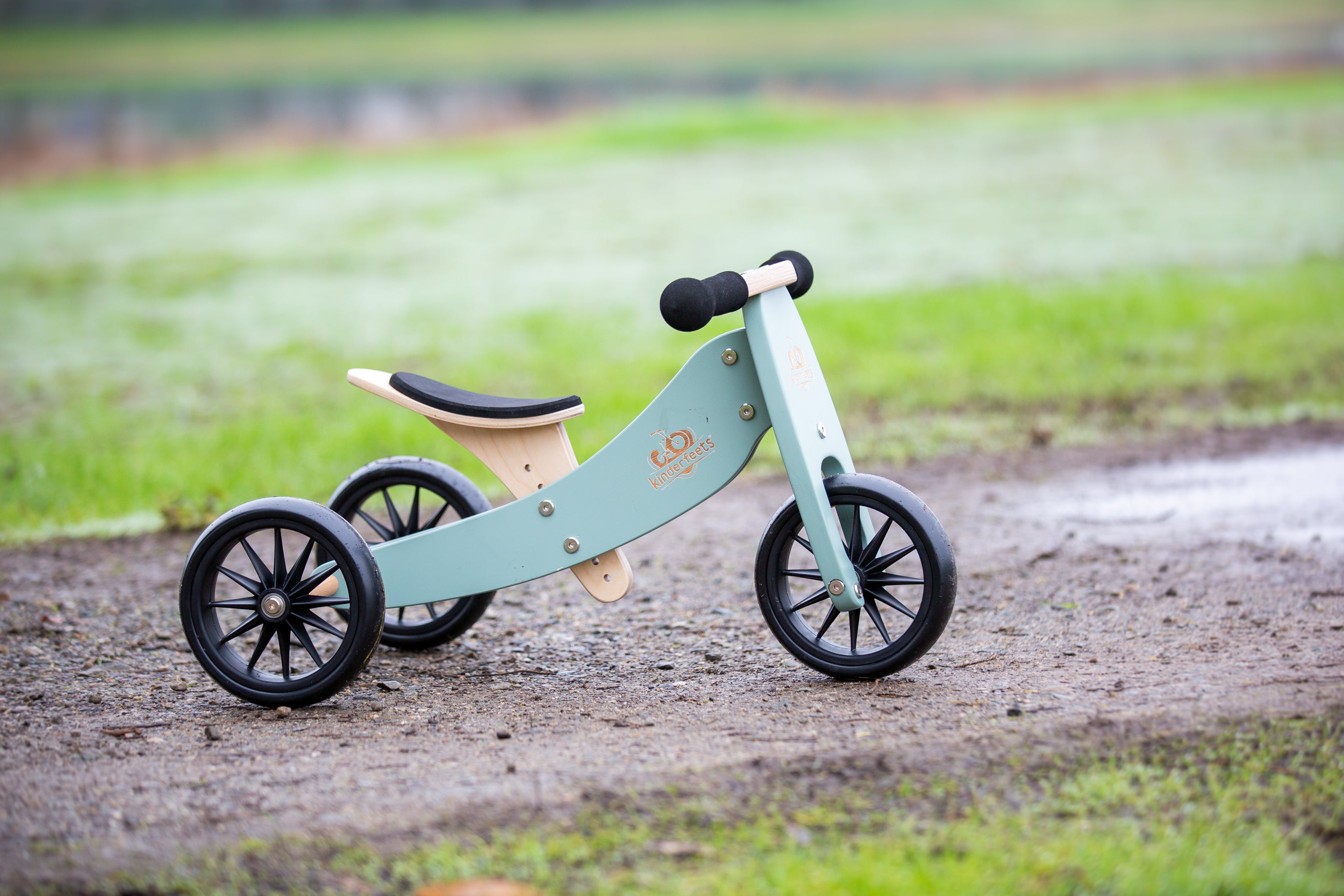 TINY TOT Trike/Balance Bike - Sage Green - Kinderfeets NZ