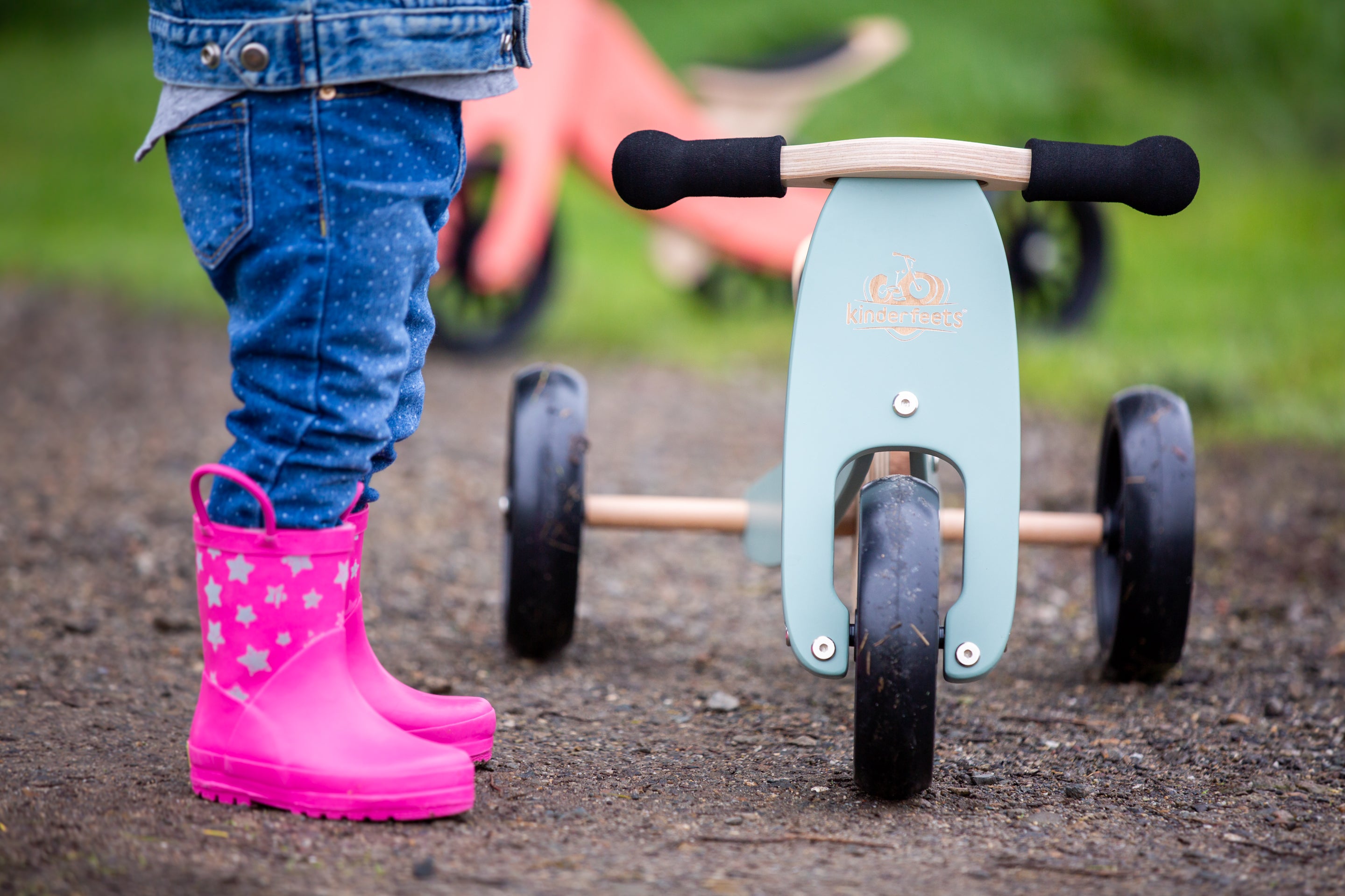 TINY TOT Trike/Balance Bike - Sage Green - Kinderfeets NZ